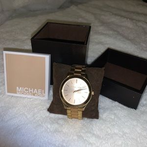 Gold Michael Kors Watch